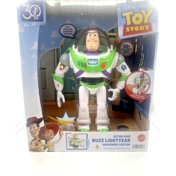 Disney Pixar Toy Story 4 - Buzz Lightyear with Karate Chop 12" Action Figure... - Picture 4 of 6